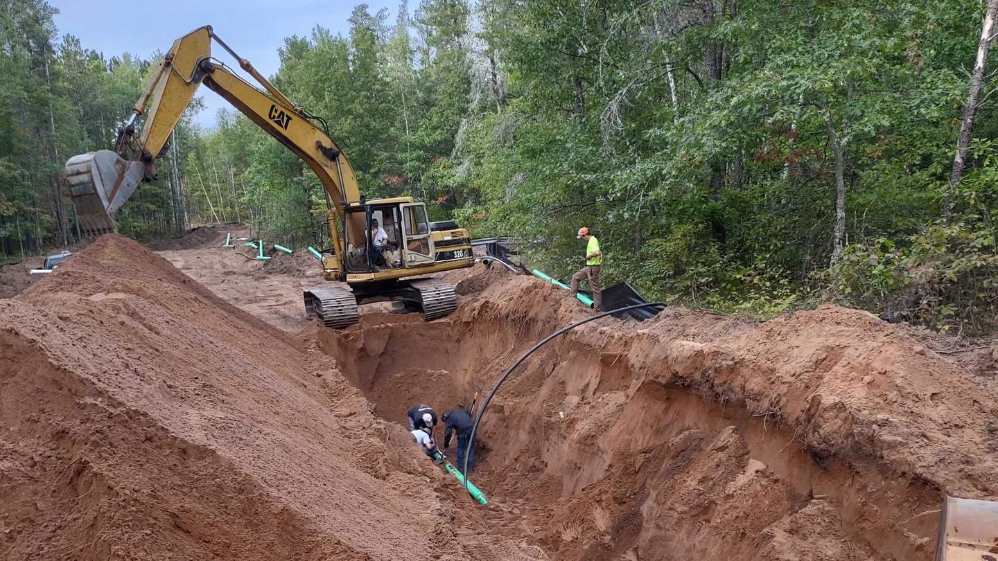 Excavation contractor in Hinckley, MN
